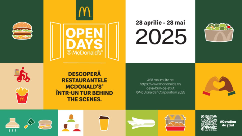 (P) Open Days la McDonald’s: O experienta autentica in culisele bucatariei restaurantelor din toata tara Imagine