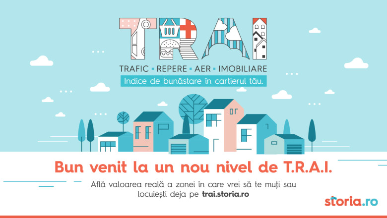 (P) Storia.ro lanseaza indexul T.R.A.I. prin care masoara nivelul real de trai din principalele orase si cartiere ale Romaniei Imagine