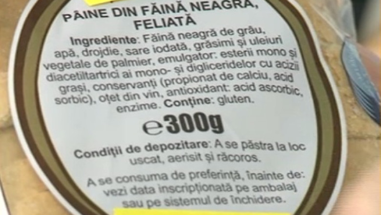 Paine fara E-uri. Aditivii, cu exceptia caramelului, nu vor mai putea fi folositi Imagine
