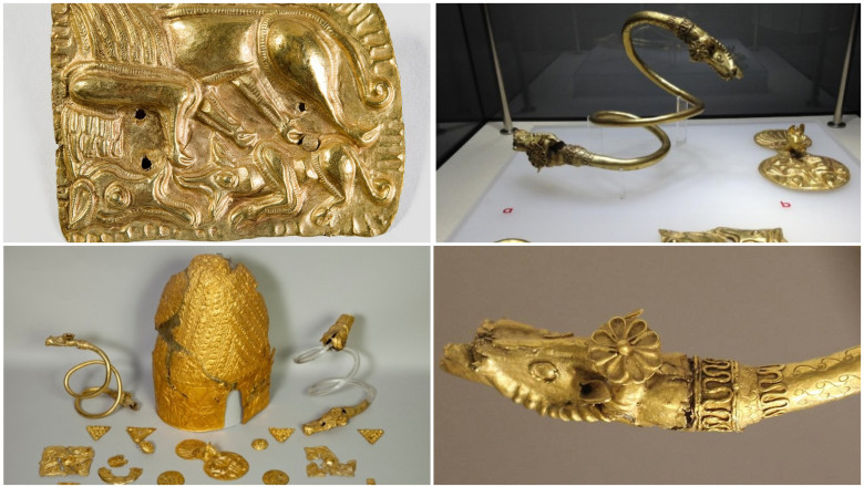 Palatul Culturii din Iasi vrea inapoi comoara din aur de 2,5 kilograme descoperita la Cucuteni. „A fost ciopartita” Imagine