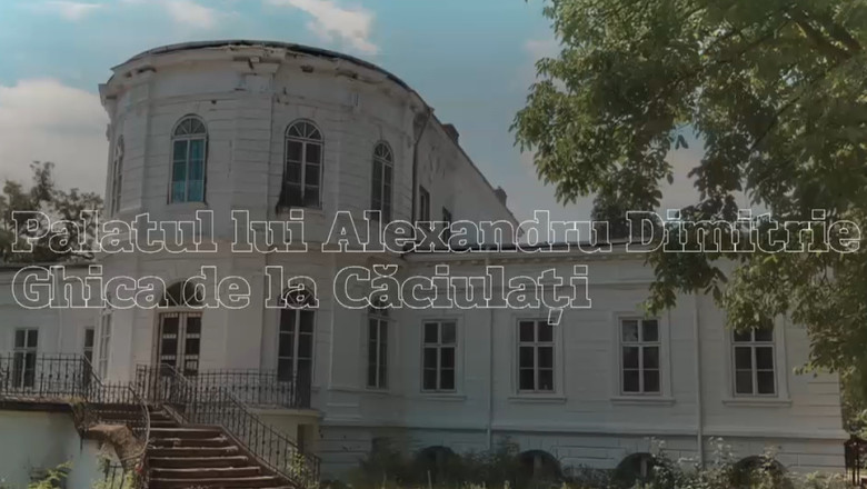 Palatul lui Alexandru Dimitrie Ghica de la Caciulati Imagine
