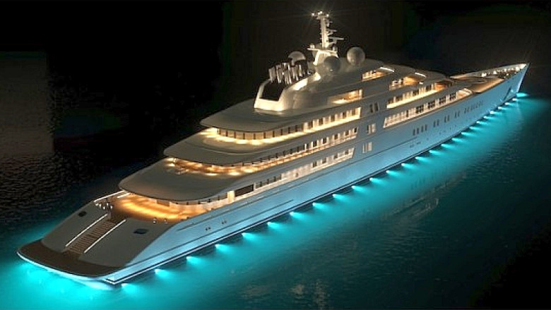 „Palatul plutitor” Azzam, cel mai mare iaht din lume, devine si cel mai rapid la clasa sa Imagine