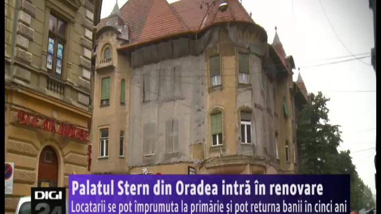 Palatul Stern din Oradea intra in renovare cu bani de la Primarie Imagine