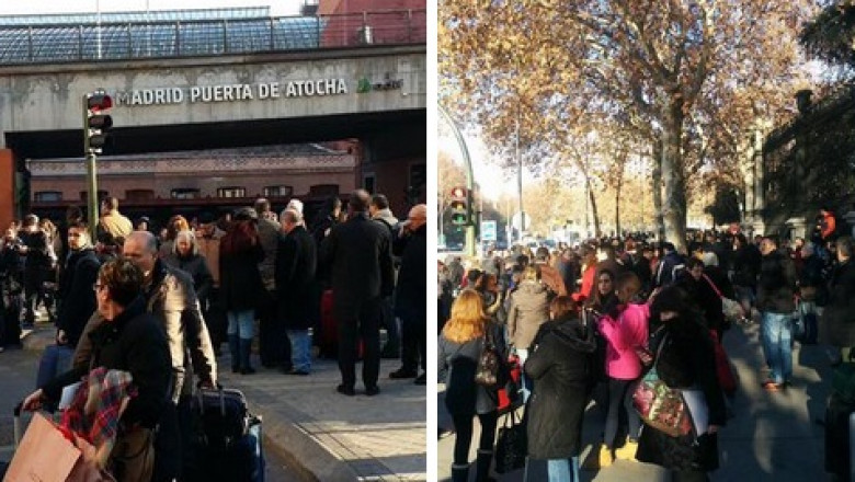 Panica la Madrid dupa ce un barbat a amenintat ca detoneaza o bomba. Alerta a fost falsa, a comunicat politia Imagine