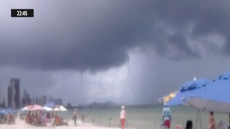 Panica pe o plaja din nord-estul Braziliei Imagine