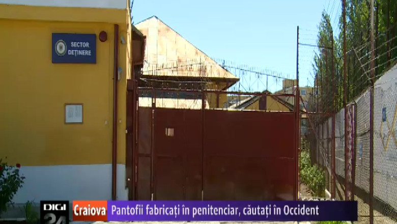 Pantofii fabricati in Penitenciarul Drobeta Turnu Severin, cautati in Occident Imagine