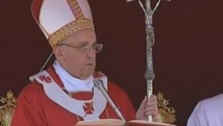 Papa Francisc a marturisit ca atipeste la rugaciunea de seara Imagine