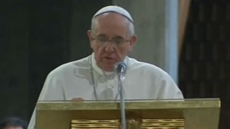 Papa Francisc, atac dur la capii Mafiei: „Caiti-va sau veti sfarsi in iad!” Imagine