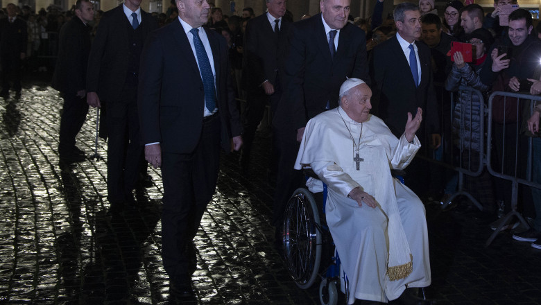 Papa Francisc cere autoritatilor si locuitorilor Romei sa curete orasul inainte de Anul Sfant 2025 Imagine
