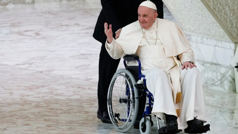 Papa Francisc neaga ca intentioneaza sa demisioneze in viitorul apropiat (Reuters) Imagine