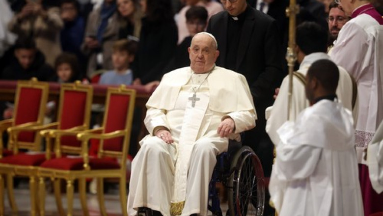 Papa Francisc nu este in afara pericolului. Avertismentul lansat de echipa de medici ai Suveranului Pontif Imagine