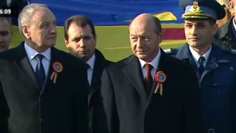 Parada de politicieni de Ziua Unirii. Invitat de onoare a fost presedintele Republicii Moldova, Nicolae Timofti Imagine