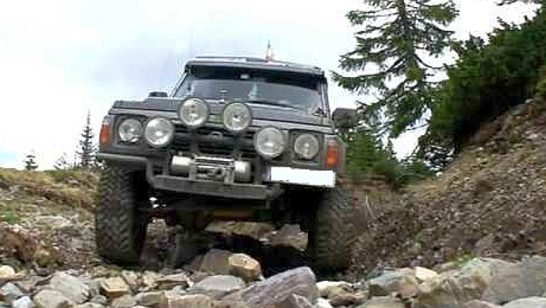 Parada de Ziua Nationala la Oradea pe patru roti: Pasionatii de offroad, in defilare prin oras Imagine