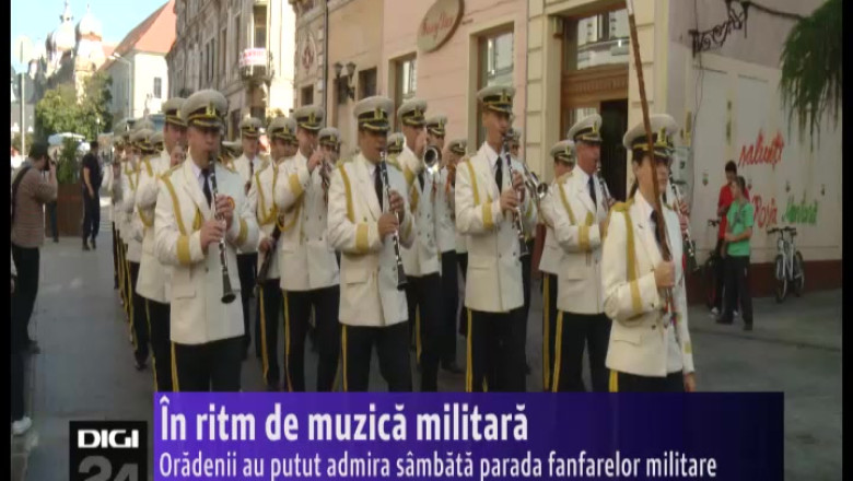 Parada fanfarelor militare, la Oradea Imagine