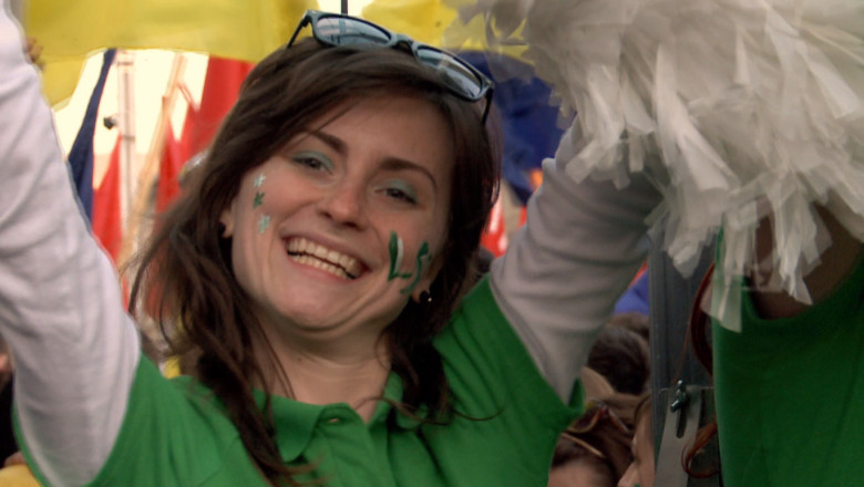 Parada organizatiilor studentesti. Mii de tineri au marsaluit prin centrul Iasului, in deschiderea FeStudIS Imagine