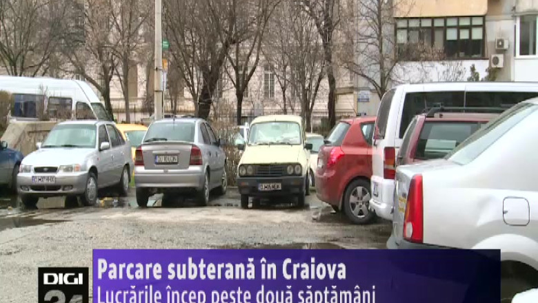 Parcare subterana in Craiova. Lucrarile vor incepe peste doua saptamani Imagine