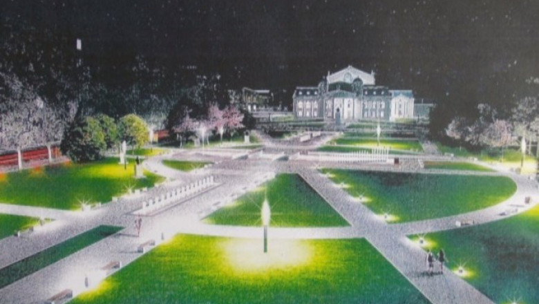 Parcul de la Teatrul National, transformat in parcare subterana. Proiectul a primit acordul Agentiei de Protectie a Mediului Imagine