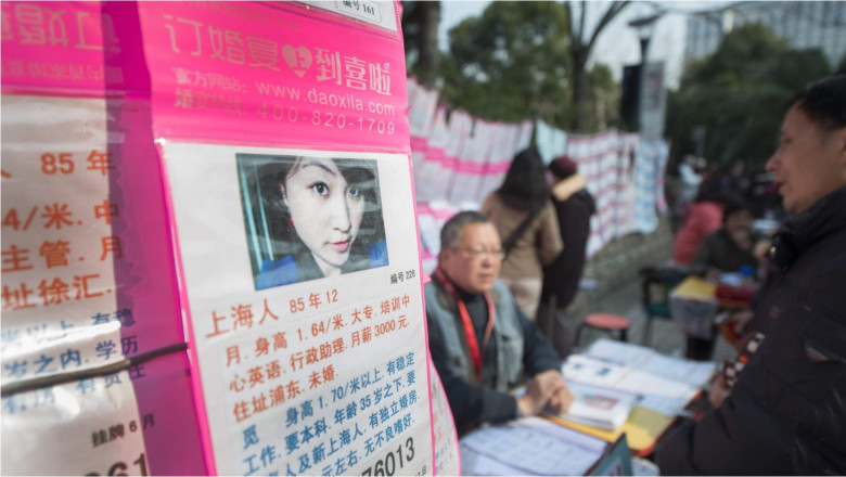 Parcuri matrimoniale: Cum arata pietele de „intalniri pe nevazute” din China, care au ajuns mai populare decat aplicatiile de dating Imagine