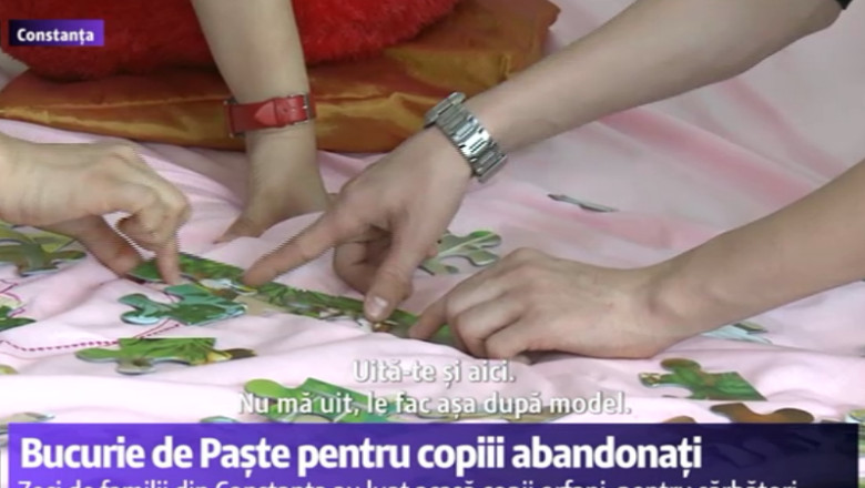 Parinti de Paste. Zeci de familii din Constanta au luat acasa copii orfani, de sarbatori  Imagine