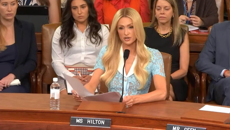 Paris Hilton, marturii in fata Congresului: Am fost smulsa din pat in miezul noptii, hranita fortat cu medicamente si abuzata sexual Imagine
