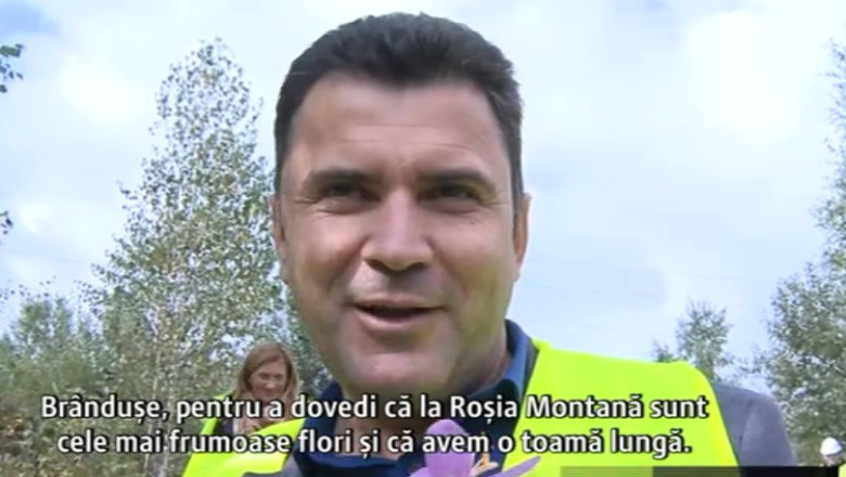 Parlamentar, la Rosia Montana: Am cules branduse, vom avea o toamna lunga Imagine