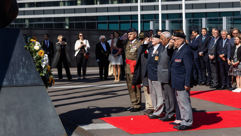 Parlamentul European a marcat 80 de ani de la sfarsitul celui de-al Doilea Razboi Mondial in Europa „Pacea este intotdeauna incerta” Imagine