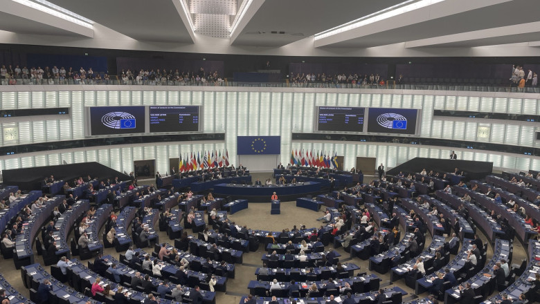 Parlamentul European a votat o rezolutie inainte de alegerile din Republica Moldova. Ce condamna eurodeputatii Imagine