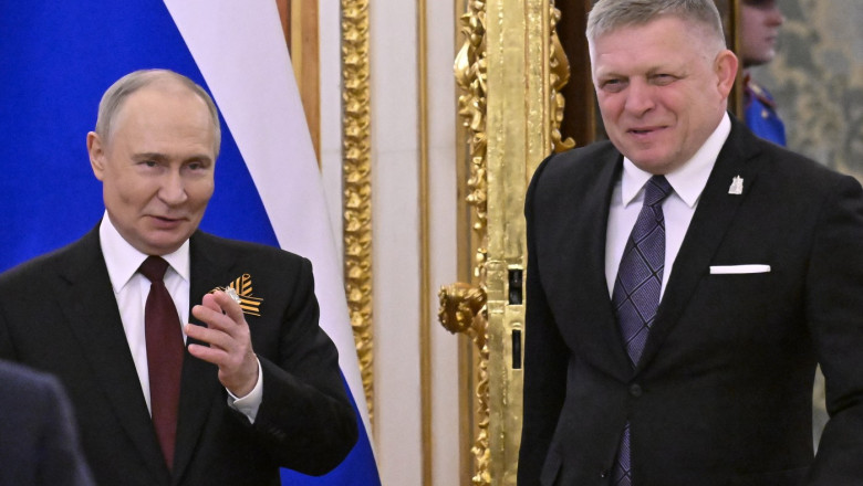 Parlamentul slovac ii cere guvernului condus de Robert Fico sa nu mai sustina sanctiunile UE impotriva Rusiei Imagine