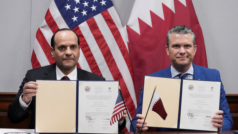 Parteneriat militar SUA - Qatar: Doha va construi o instalatie pentru avioane F-15 si piloti pe teritoriul american Imagine