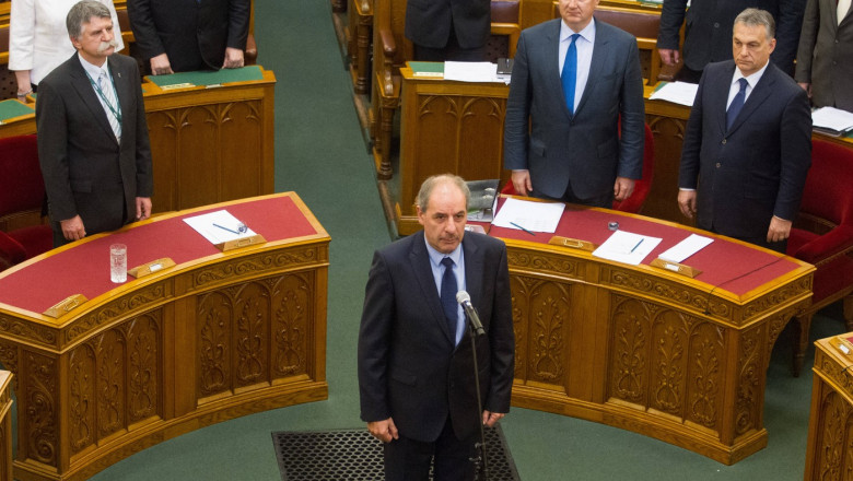 Partidul lui Orban il propune pe seful Curtii Constitutionale pentru functia de presedinte al Ungariei Imagine