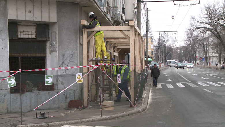 Pasaj de protectie in centrul Galatiului Imagine