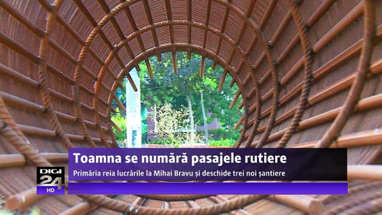 Pasajele rutiere ale Bucurestiului: Din toamna se lucreaza la Mihai Bravu, Piata Sudului, Piata Presei si Bdul Nicolae Grigorescu Imagine