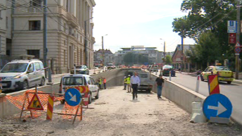 Pasajul de la Fundatie, inca o amanare. Noul termen avansat pentru finalizarea lucrarilor este 16 decembrie Imagine