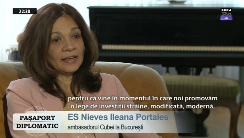 PASAPORT DIPLOMATIC. Ambasadorul Cubei: Am mentinut relatiile cu fostele state socialiste din Europa de Est Imagine