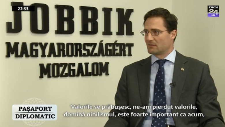 PASAPORT DIPLOMATIC. Gyongyosi Marton, Jobbik: Noi credem ca autonomia secuilor este un minimum Imagine