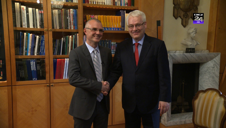 PASAPORT DIPLOMATIC. Interviu in exclusivitate cu presedintele Croatiei, Ivo Josipovic Imagine