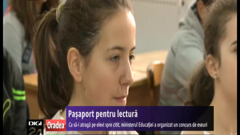 Pasaport pentru lectura. Ca sa-i atraga pe elevi spre citit, Ministerul Educatiei a organizat un concurs de eseuri Imagine