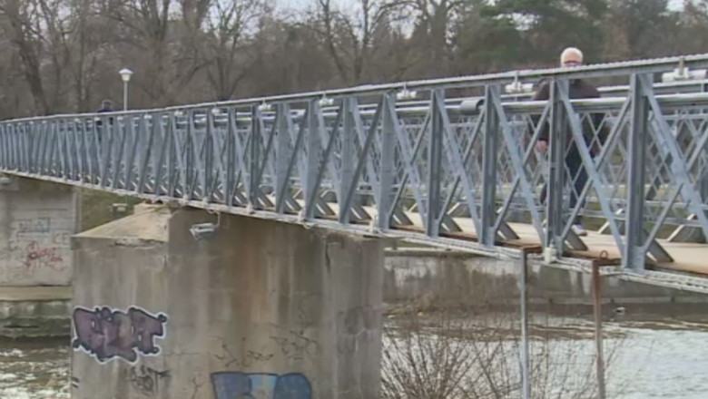 Pasarela noua peste raul Somes Imagine