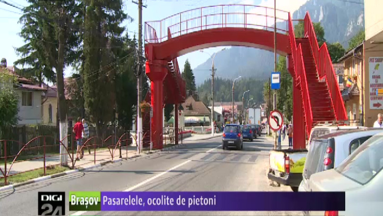 Pasarelele, ocolite de pietoni Imagine