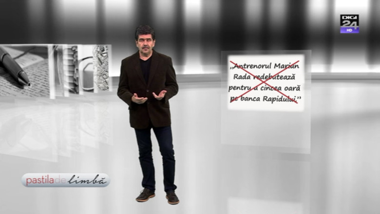 PASTILA DE LIMBA. Comentatorii sportivi care „redebuteaza”, dar nu „cadreaza” Imagine