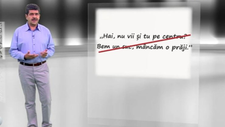 PASTILA DE LIMBA. In „Am ajuns pe centru, iubi. Nu vii si tu? Bem un suc, mancam o praji” se aude ecoul mahalelei Imagine