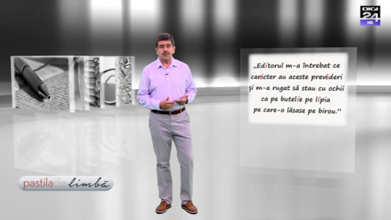 PASTILA DE LIMBA. „La fel ca boala, moartea si prostia, accentuarea gresita a cuvintelor are un regim democratic” Imagine