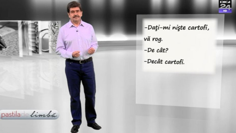 PASTILA DE LIMBA. Radu Paraschivescu: Daca poezia se numea „Mai am decat un dor”, l-ati mai fi citit pe Eminescu? Imagine