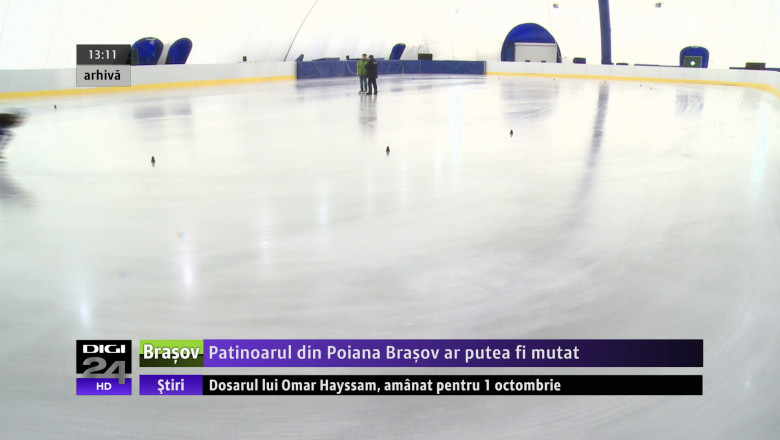 Patinoarul din Poiana Brasov ar putea fi mutat Imagine