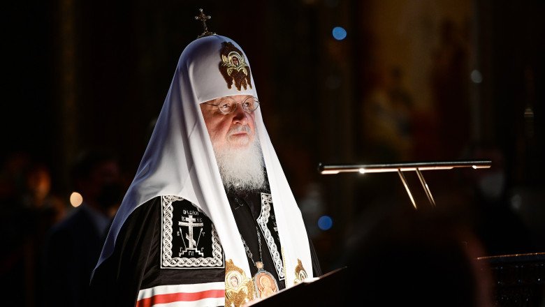 Patriarhul Kirill are COVID Imagine