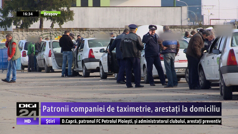 Patronii companiei de taximetrie, arestati la domiciliu Imagine