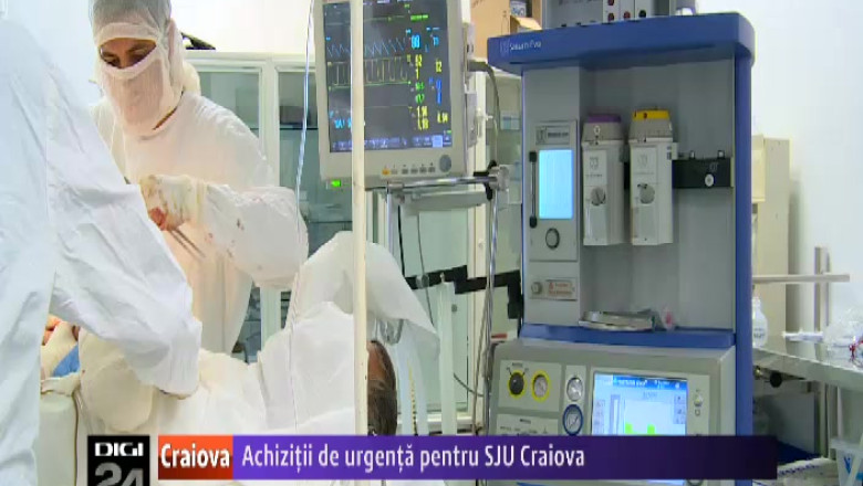 Patru aparate de anestezie vor fi achizitionate pentru Spitalul Judetean de Urgenta din Craiova Imagine