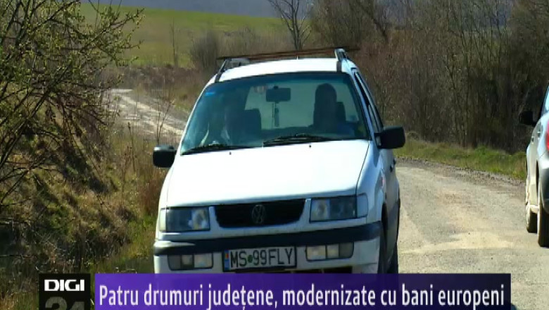 Patru drumuri judetene, modernizate cu bani europeni  Imagine