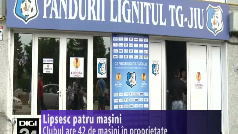Patru masini ale Clubului Pandurii Tg. Jiu lipsesc   Imagine