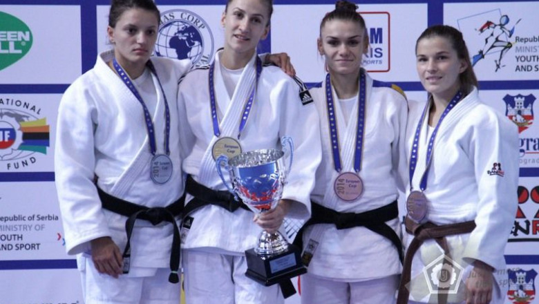 Patru medalii pentru Romania, din care doua de aur, la Cupa Europei de judo, de la Belgrad Imagine